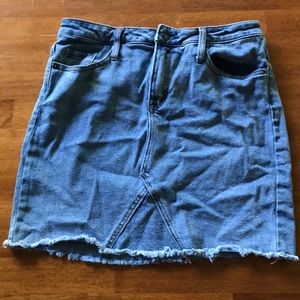 jean skirt